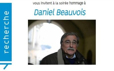Soirée hommage à Daniel Beauvois